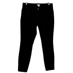 Garnet Hill Velvet‎ Pants Green Size 6